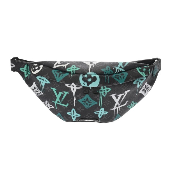 Louis Vuitton Handbags - Louis Vuitton Monogram Eclipse Black Discovery Bum Bag Graffiti Canvas Body